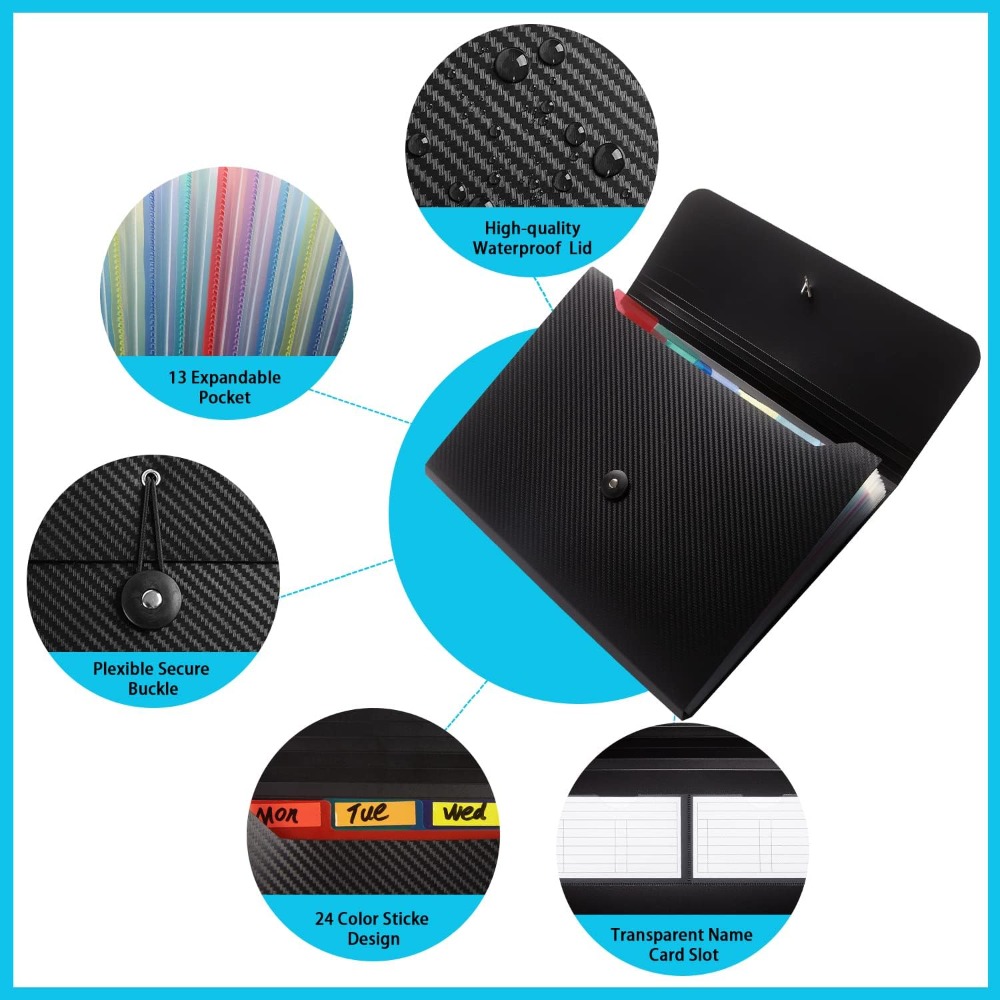 Organizzatore di documenti esp - Expandable Accordion File Folder 13 Pockets recensione e prezzo