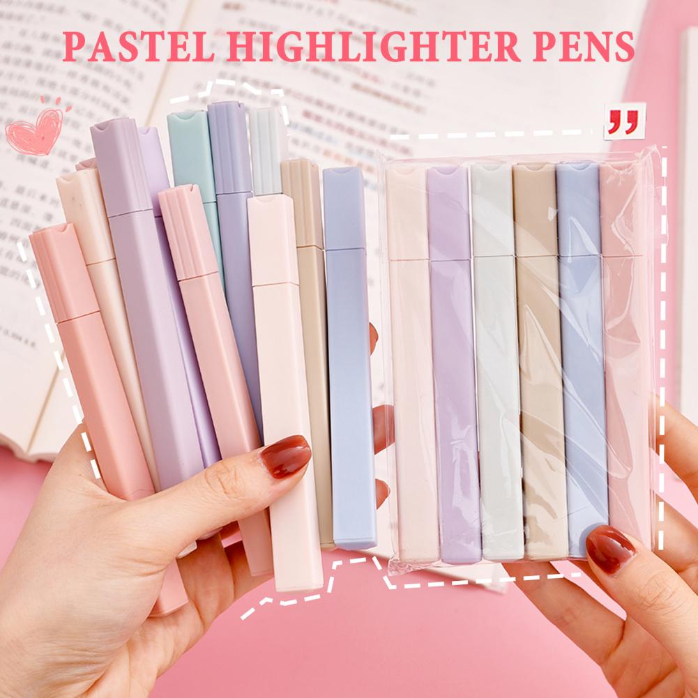Evidenziatori Colorati 6 Pezzi - Pastel Highlighter Set Double Ended recensione e prezzo